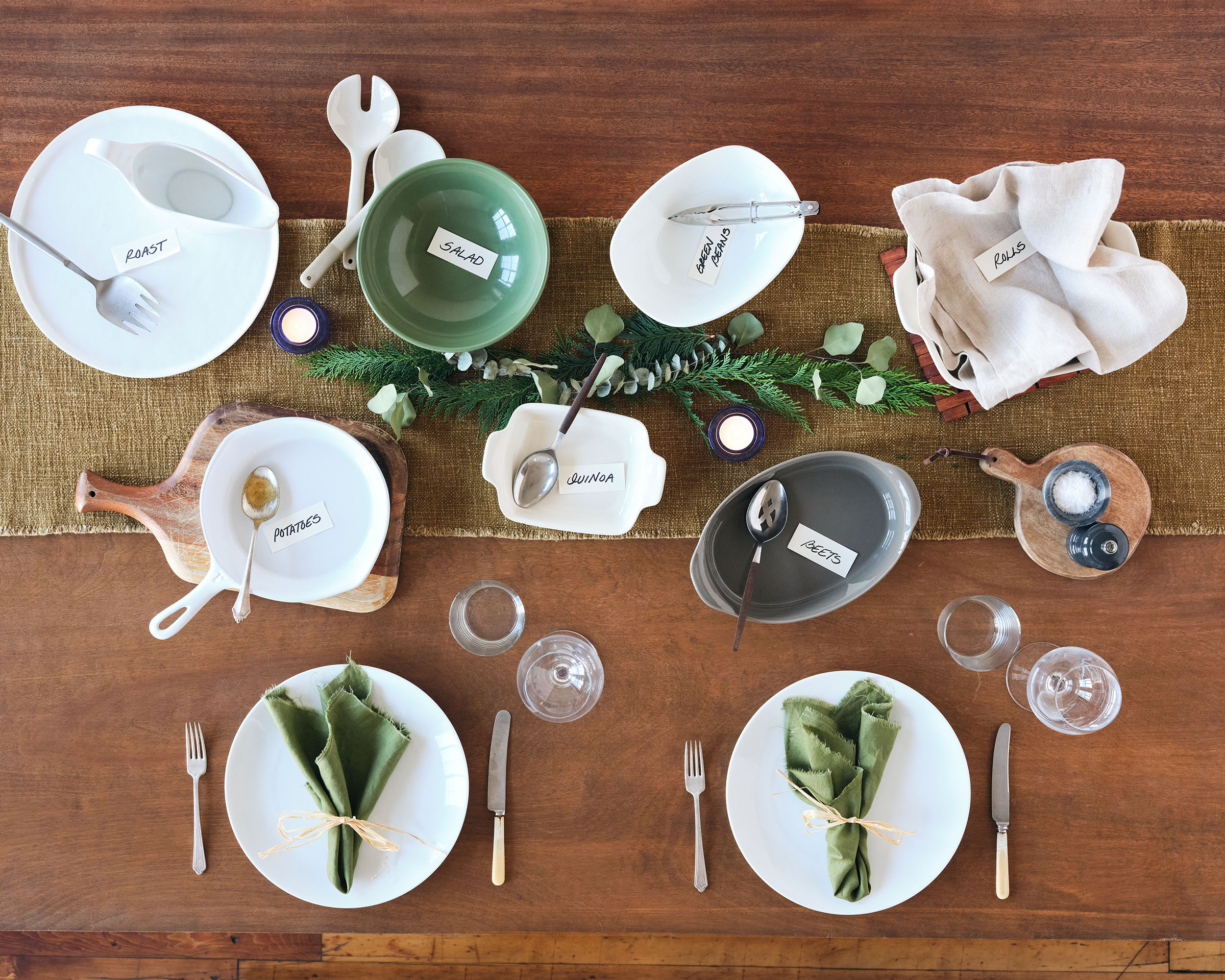 Table Settings 101 from Metropolitan Market