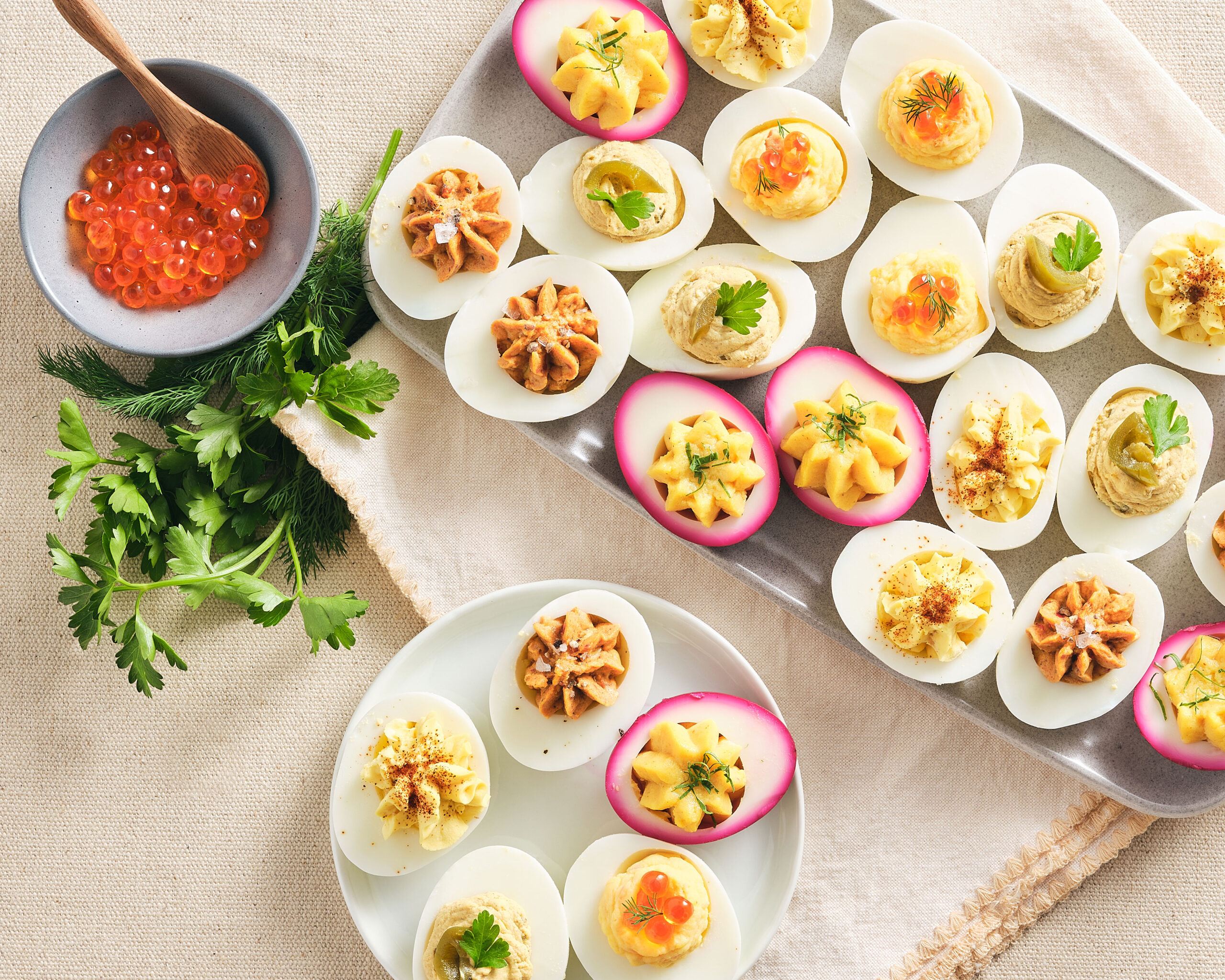 Five Different Devilishly Delicious Eggs Metropolitan Market